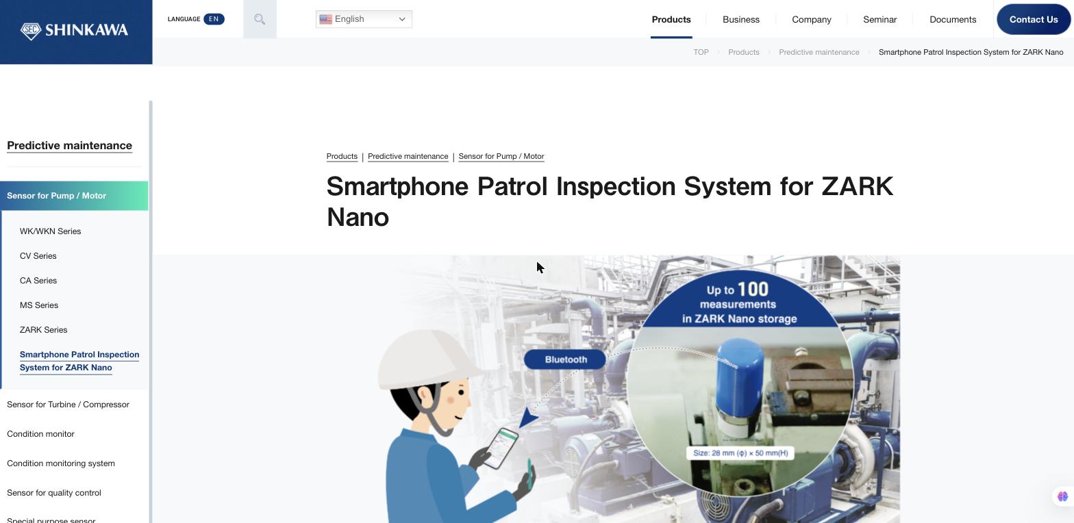 ZARK Nano Smartphone – Hệ thống kiểm tra tuần tra không dây bằng điện thoại thông minh